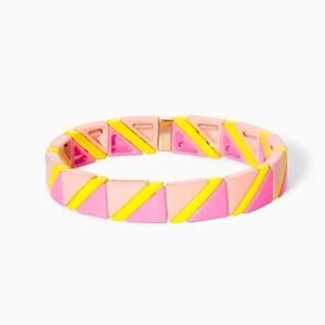 Roxanne Assoulin Neon Lite Bracelet Flamingo Coral